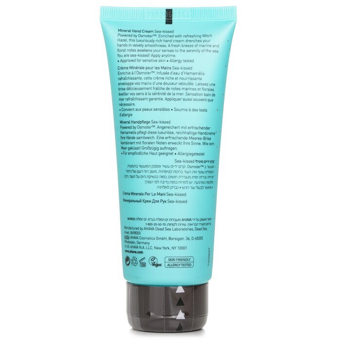 Ahava Deadsea Water Mineral Hand Cream - Sea-Kissed 100ml
