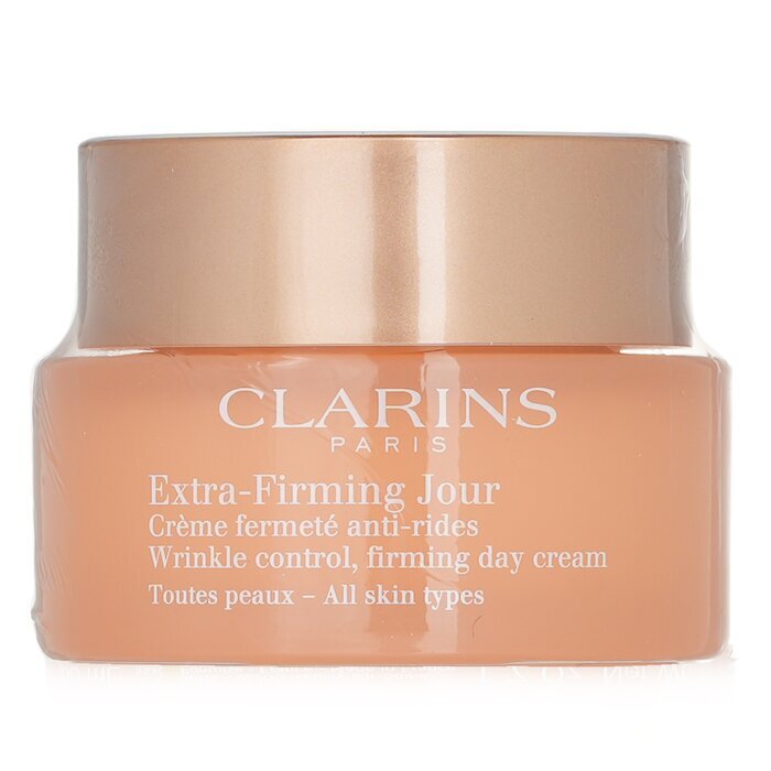 Clarins Extra-Firming Jour Wrinkle Control, straffende Tagescreme – alle Hauttypen, 50 ml