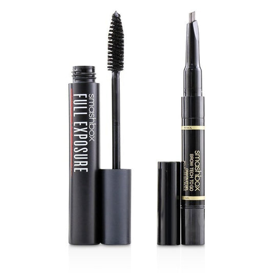 Smashbox Set Duo Get Framed Eye : (1x Mascara Full Exposure, 1x Brow Tech To Go) 2pcs