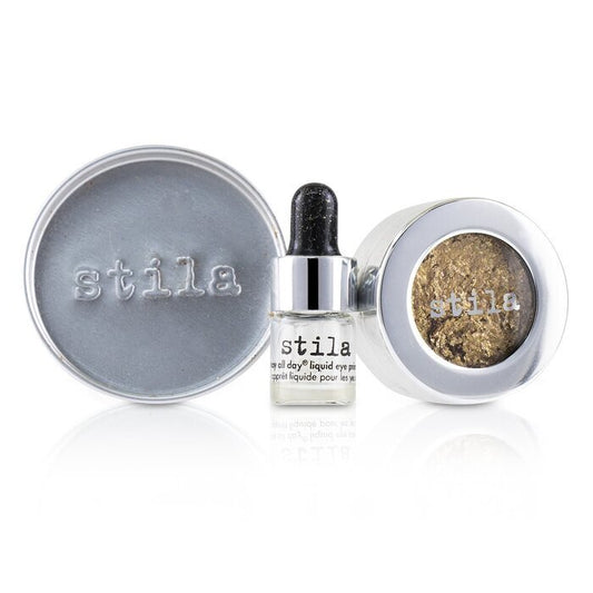 Stila Magnificent Metals Foil Finish Eye Shadow avec Mini Stay All Day Liquid Eye Primer - Or Doré 2pcs