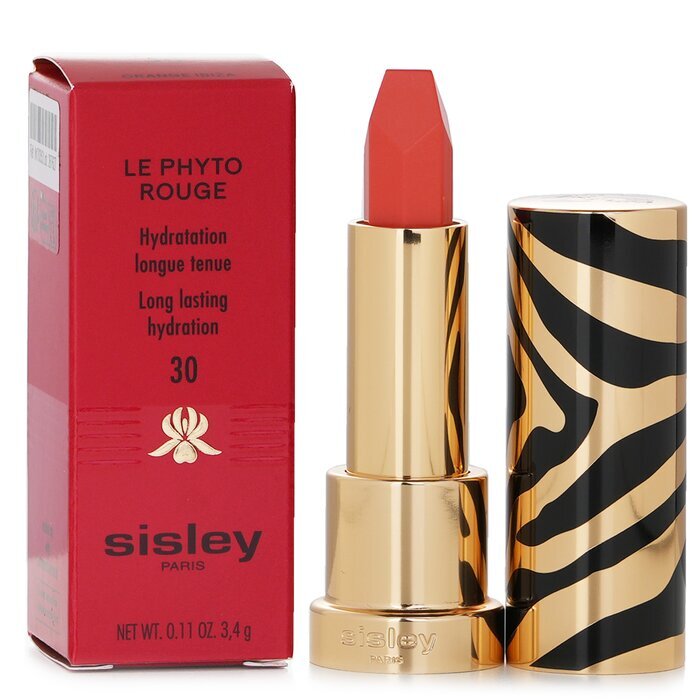 Sisley Le Phyto Rouge Long Lasting Hydration Lipstick -  30 Orange Ibiza 3.4g
