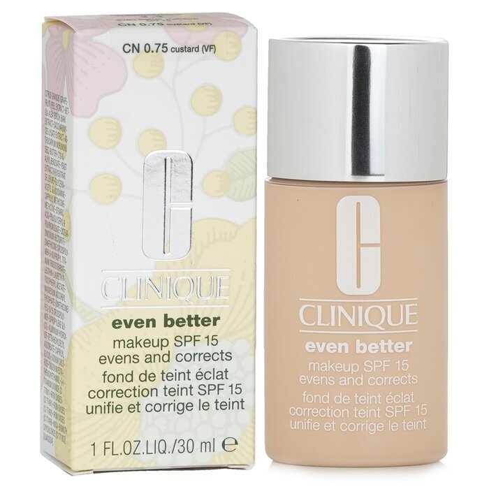 Clinique Even Better Makeup SPF15 (Peau sèche mixte à mixte grasse) - CN 0,75 Custard 30ml/1oz