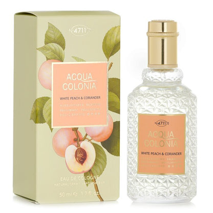 4711 Acqua Colonia White Peach &amp; Coriander Eau de Cologne Spray 50 ml