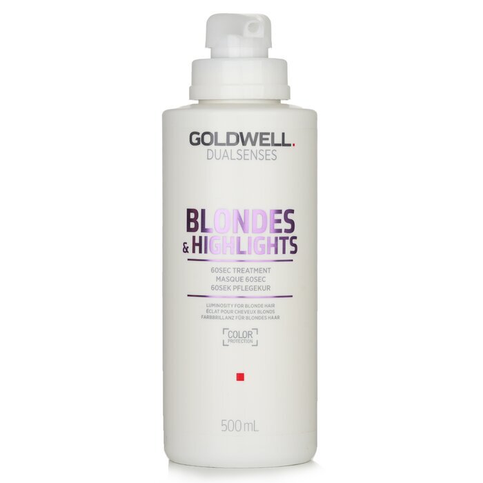 Goldwell Dual Senses Blondes & Highlights Soin 60SEC (Luminosité pour cheveux blonds) 500ml/16.9oz
