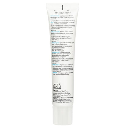La Roche Posay Effaclar Duo (+) Korrigierende, reinigende Pflege gegen Unreinheiten und Flecken, LSF 30, 40 ml