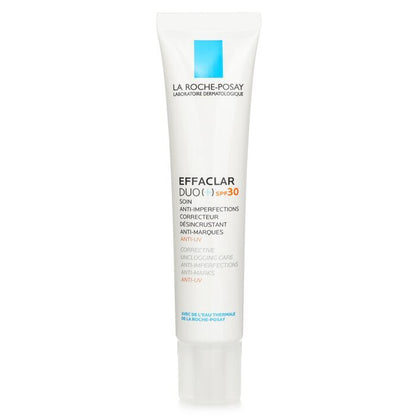 La Roche Posay Effaclar Duo (+) Korrigierende, reinigende Pflege gegen Unreinheiten und Flecken, LSF 30, 40 ml