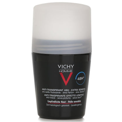 Vichy Homme 48H* Anti-Irritations & Anti Perspirant Roll-On (For Sensitive Skin) 50ml