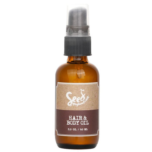 Huile capillaire et corporelle Seed Phytonutrients (pour cheveux et peau particulièrement secs) 60ml/2oz