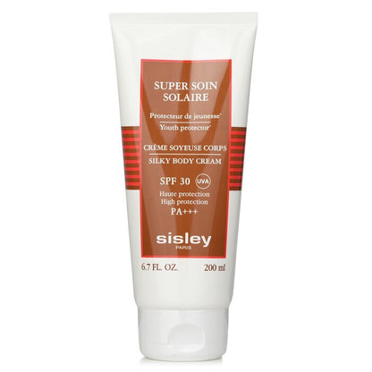 Sisley Super Soin Solaire Silky Body Cream SPF 30 UVA High Protection 168105 200ml