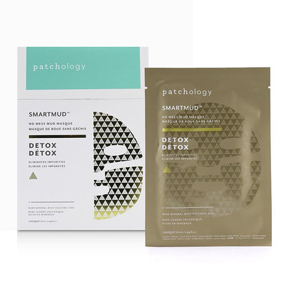 Patchology SmartMud Detox No Mess Schlammmaske 4x16ml/0,54oz