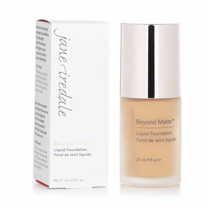 Jane Iredale Beyond Matte Liquid Foundation -  M7 (Medium With Beige Gold Undertones) 27ml