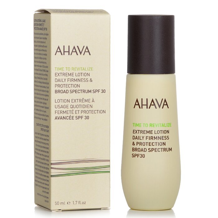 Ahava Time To Revitalize Extreme Lotion Fermeté Quotidienne & Protection SPF 30 50ml/1.7oz