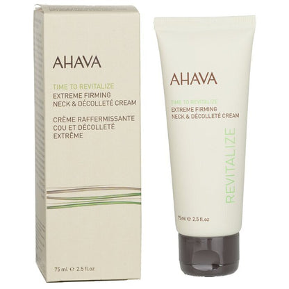 Ahava Time To Revitalize Extreme Firming Neck & Decollete Cream 75ml