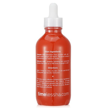 Timeless Skin Care Coenzyme Q10 Serum + Matrixyl 3000 + Hyaluronic Acid 120ml