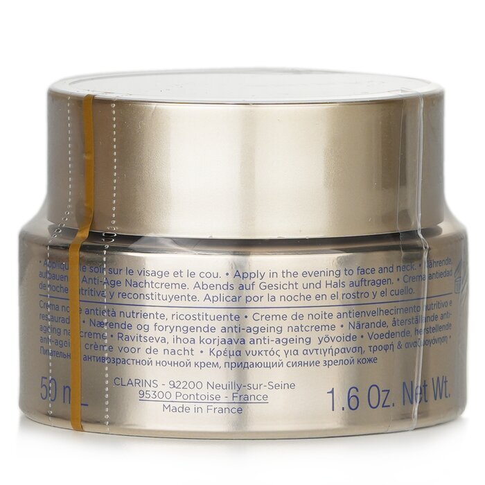 Clarins Nutri-Lumière Nuit Crème de Nuit Nourrissante et Régénérante 50ml/1.6oz