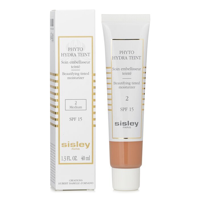 Sisley Phyto Hydra Teint Beautifying Tinted Moisturizer SPF 15 -  2 Medium 40ml