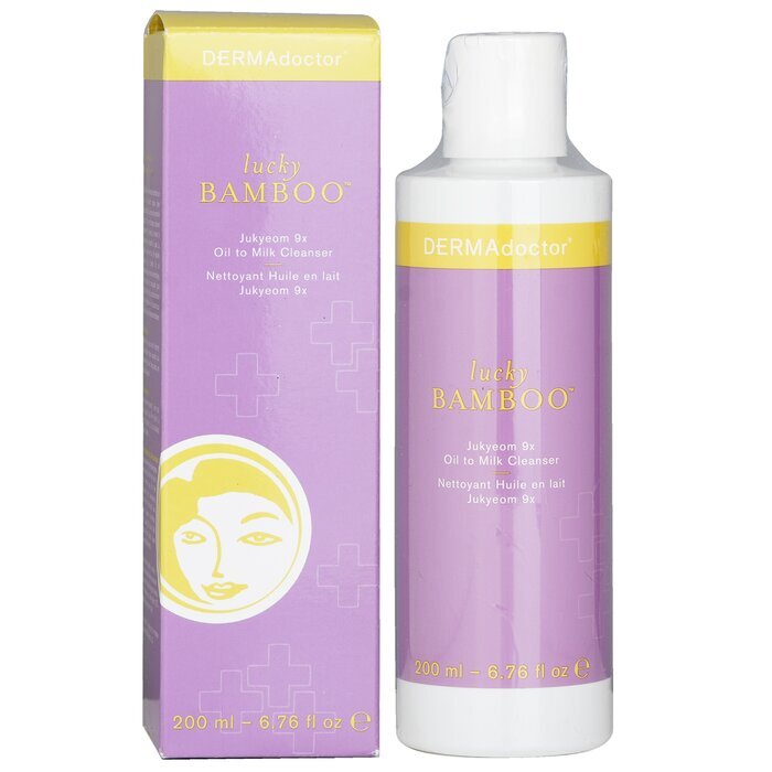DERMAdoctor Lucky Bamboo Jukyeom 9x Öl-zu-Milch-Reiniger 200ml/6,76oz