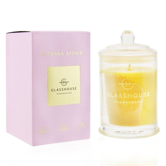 Glasshouse Triple Scented Soy Candle - A Tahaa Affair (Vanilla Caramel) 60g