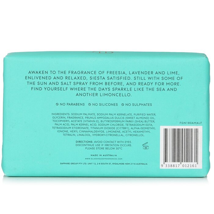 Glasshouse Body Bar - Lost In Amalfi (Meeresnebel) 180 g/6,3 oz