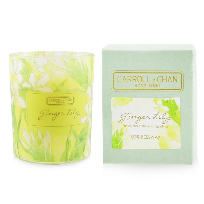 Carroll &amp; Chan Votivkerze aus 100 % Bienenwachs – Ingwerlilie, 65 g