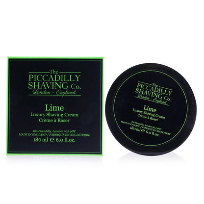 The Piccadilly Shaving Co. Crème de rasage de luxe au citron vert 180g/6oz
