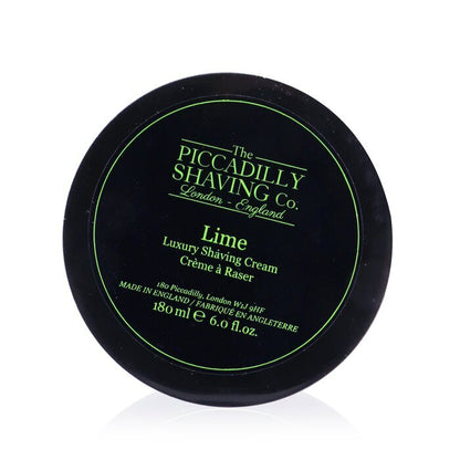 The Piccadilly Shaving Co. Crème de rasage de luxe au citron vert 180g/6oz