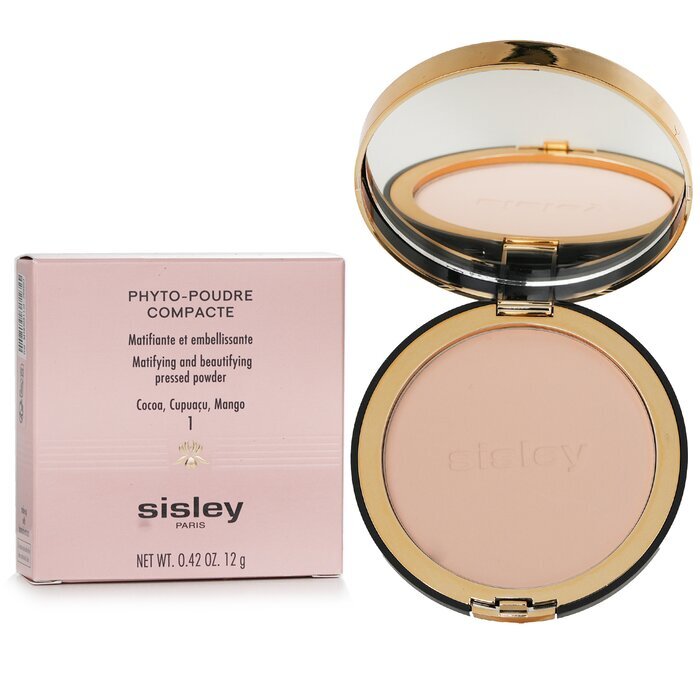 Sisley Phyto Poudre Compacte Matifying and Beautifying Pressed Powder -  1 Rosy 12g