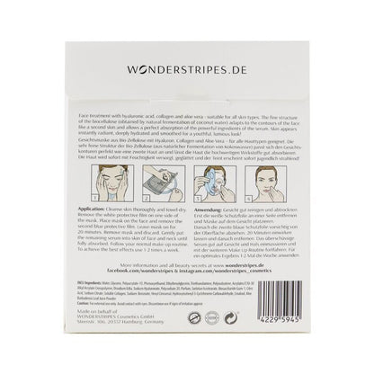 WONDERSTRIPES Masque en biocellulose hydratant booster 5pcs