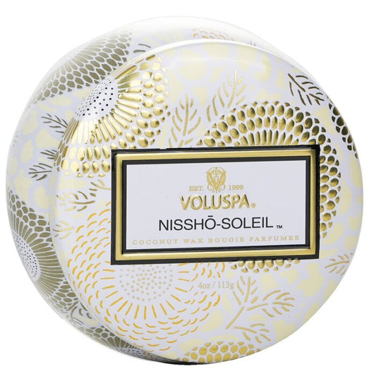 Bougie Mini Boîte Voluspa - Nissho Soleil 113g/4oz