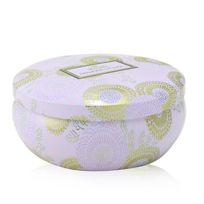 Voluspa Bougie en étain décorative à 3 mèches - Panjore Litchi 340g/12oz