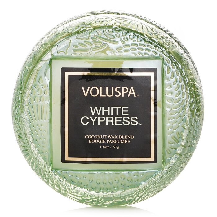 Voluspa Bougie Macaron - Cyprès Blanc 51g/1.8oz