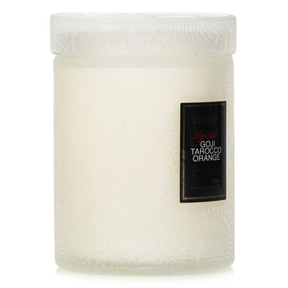 Voluspa Petite Bougie en Pot - Goji Épicé Orange Tarocco 156g/5.5oz