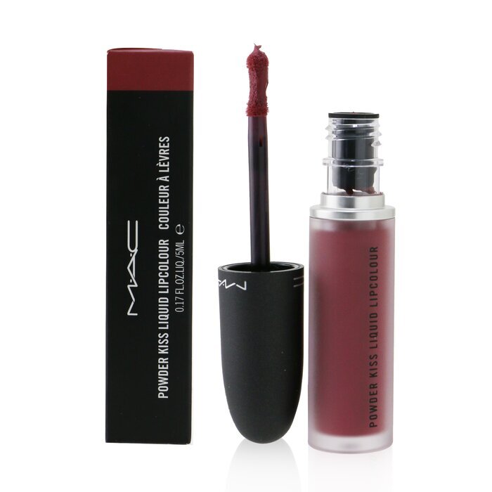 MAC Powder Kiss Liquid Lipcolour – Nr. 990 More The Mehr-Ier, 5 ml/0,17 oz
