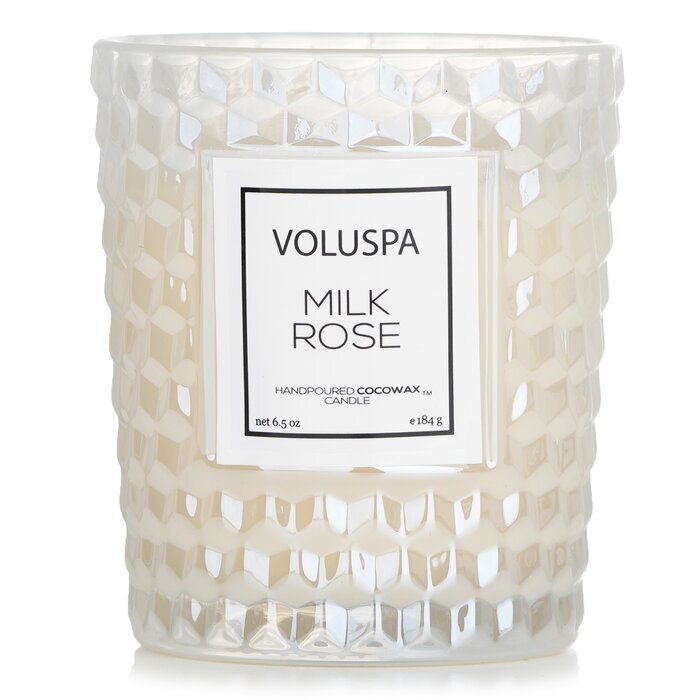 Bougie Classique Voluspa - Rose au Lait 184g/6.5oz