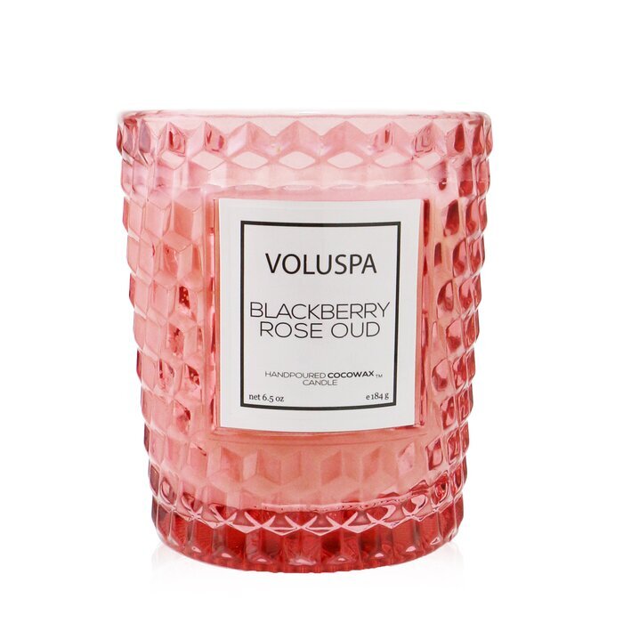 Voluspa Bougie Classique - Mûre Rose Oud 184g/6.5oz