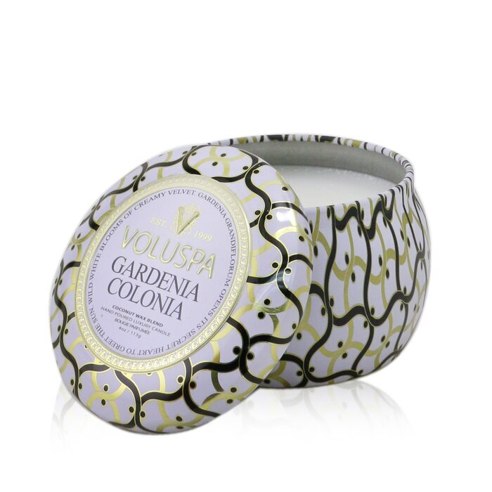 Voluspa Mini Bougie en Boîte - Gardenia Colonia 113g/4oz