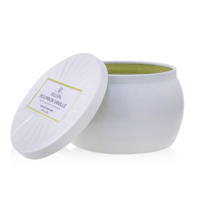 Voluspa Mini Bougie en Boîte - Bourbon Vanille 127g/4.5oz