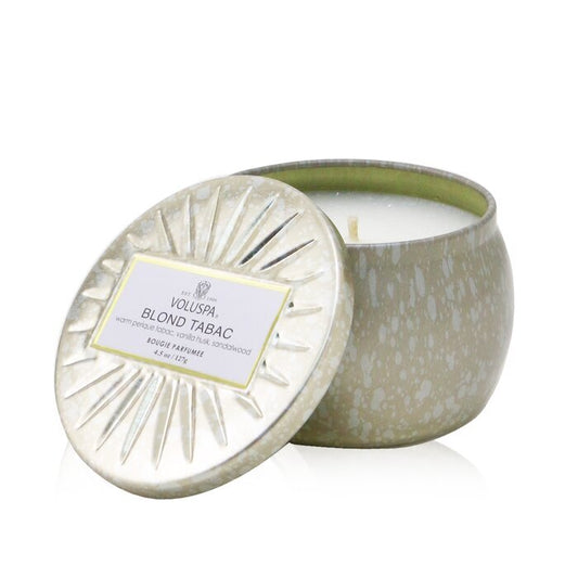 Voluspa Mini Bougie en Boîte - Blond Tabac 127g/4.5oz