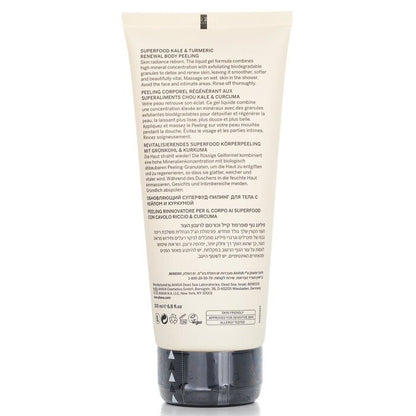 Ahava Superfood Peeling Corporel Renouvelant au Kale & Curcuma 200ml/6.8oz