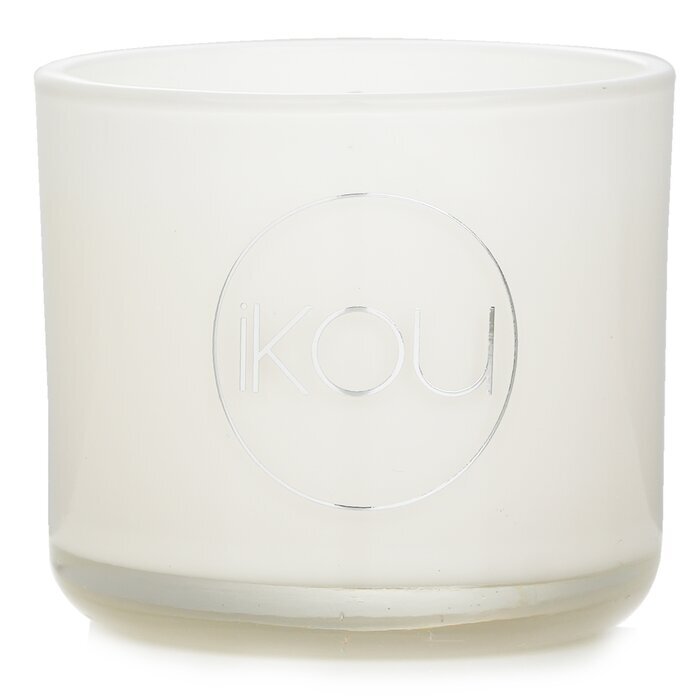 iKOU Essentials Aromatherapie-Kerze aus natürlichem Wachs im Glas – Stress abbauen (Lavendel und Geranie) 100177, 85 g