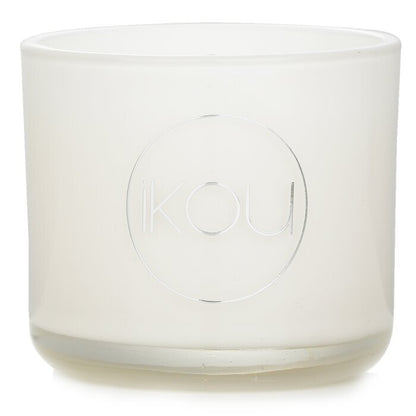 iKOU Essentials Aromatherapie-Kerze aus natürlichem Wachs im Glas – Stress abbauen (Lavendel und Geranie) 100177, 85 g