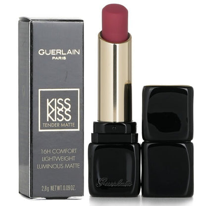 Guerlain Kisskiss Tender Matte Lippenstift – # 530 Dreamy Rose 2,8 g/0,09 Unzen