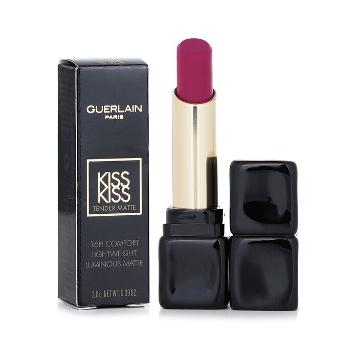 Guerlain Kisskiss Tender Matte Lippenstift – # 880 Caress Plum 2,8 g/0,09 Unzen
