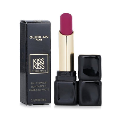 Guerlain Kisskiss Tender Matte Lippenstift – # 880 Caress Plum 2,8 g/0,09 Unzen