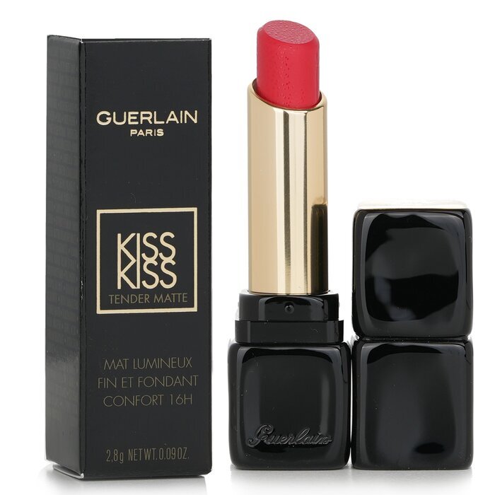 Guerlain Kisskiss Tender Matte Lippenstift – # 775 Kiss Rouge 2,8 g/0,09 Unzen
