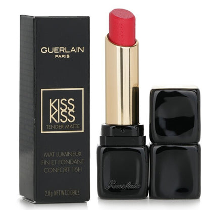 Guerlain Kisskiss Tender Matte Lippenstift – # 775 Kiss Rouge 2,8 g/0,09 Unzen