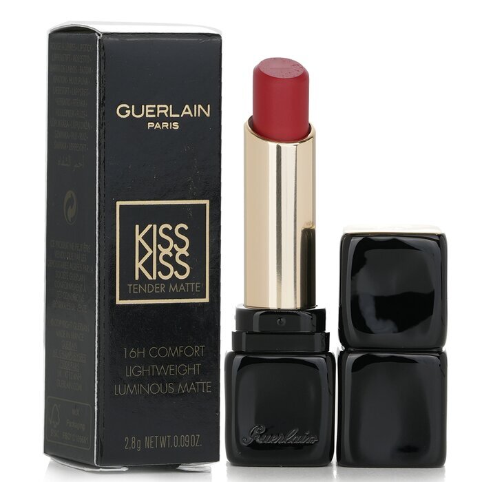 Guerlain Kisskiss Tender Matte Lippenstift – # 940 My Rouge 2,8 g/0,09 Unzen