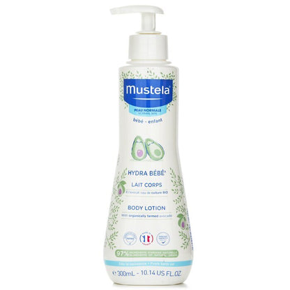 Mustela Hydra-Bebe Körperlotion mit Bio-Avocado – normale Haut, 300 ml