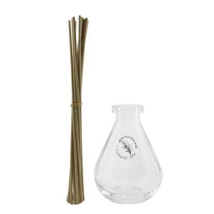 L'Occitane Home Parfümdiffusor - Tropfenform (Glasflasche und Stäbchen) 1 Stück