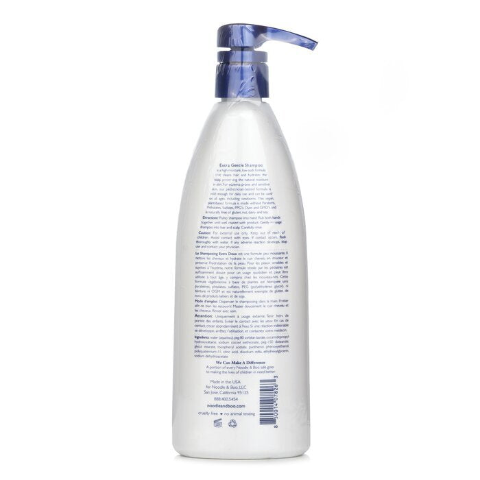 Noodle &amp; Boo Extra sanftes Shampoo – parfümfrei (für zu Ekzemen neigende und empfindliche Haut) 473 ml
